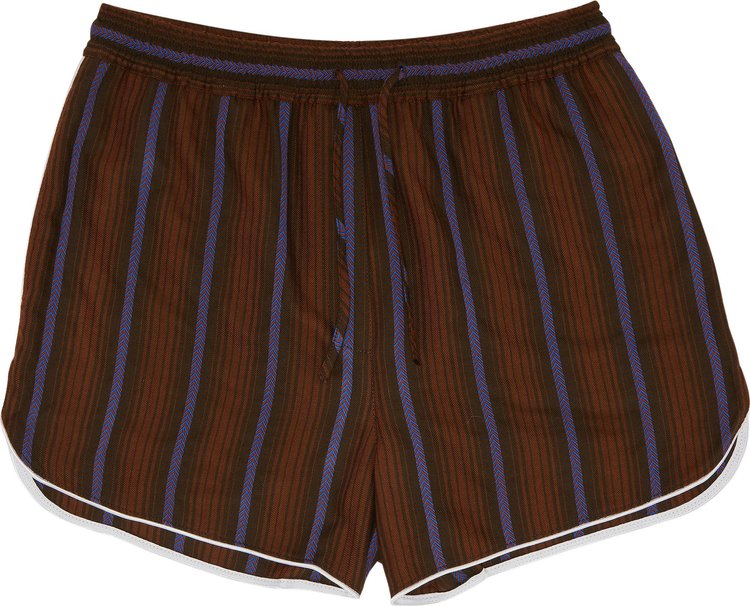 Wales Bonner Life Shorts 'Brown/Blue'