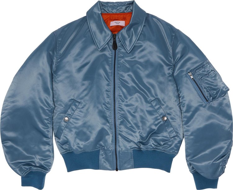 Martine Rose Collared Bomber Petrol