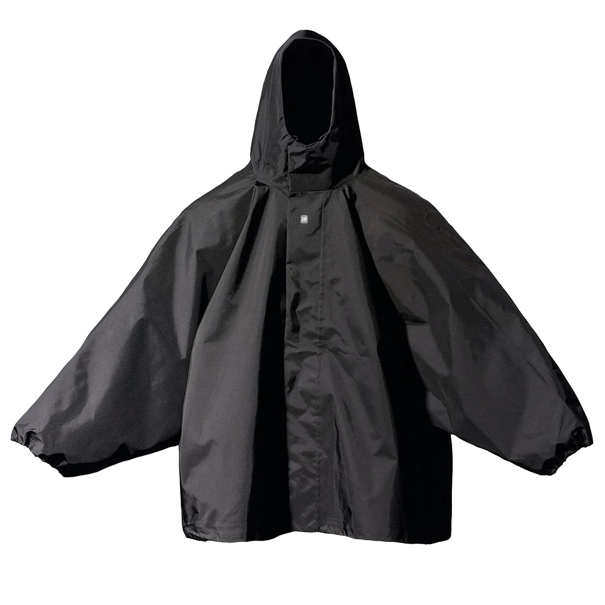 Size l Yeezy Gap Engineered by Balenciaga T Cut Parka 'True Black'