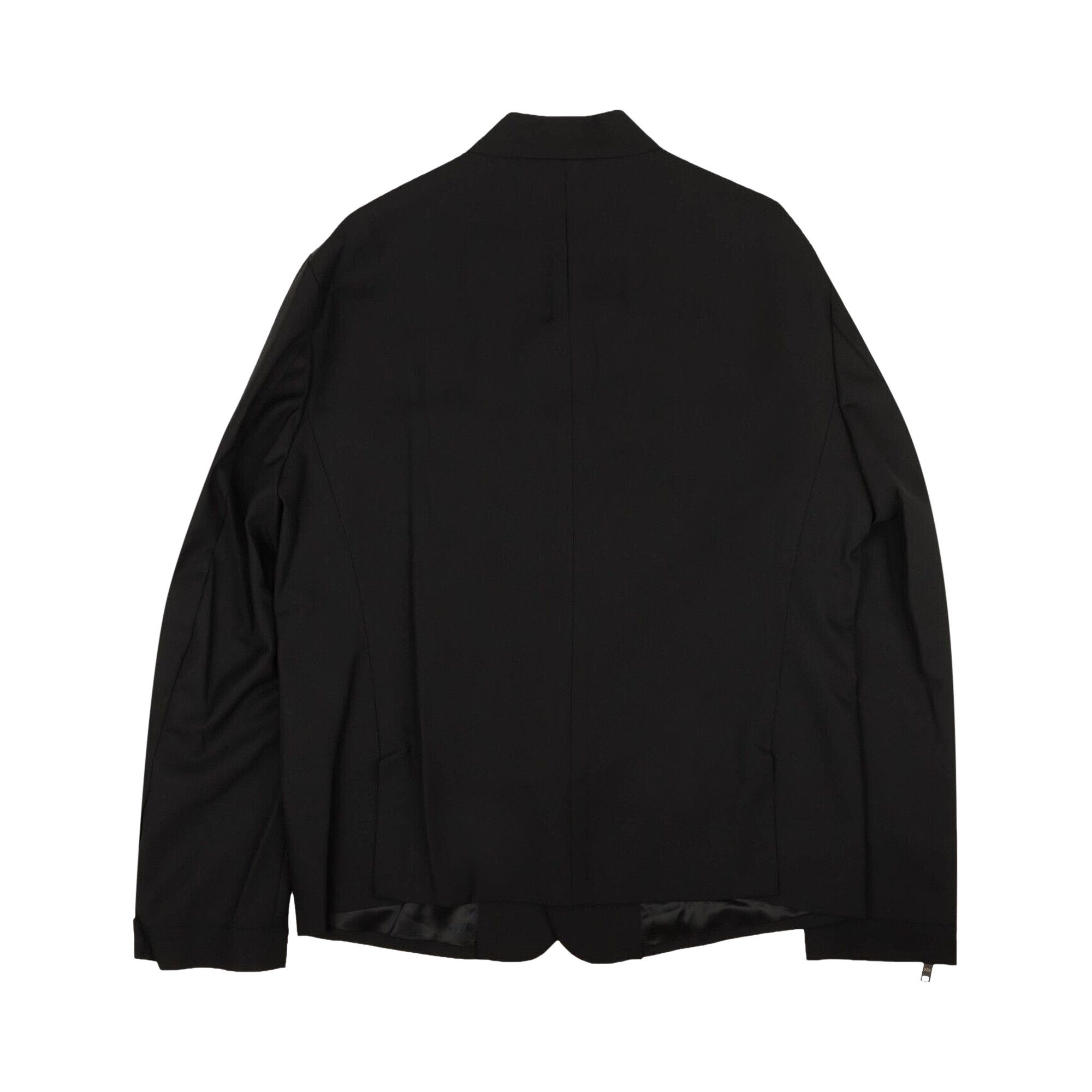 Buy 424 Crown Patch Wool Blend Blazer 'Black' - FF8FMJ04AP