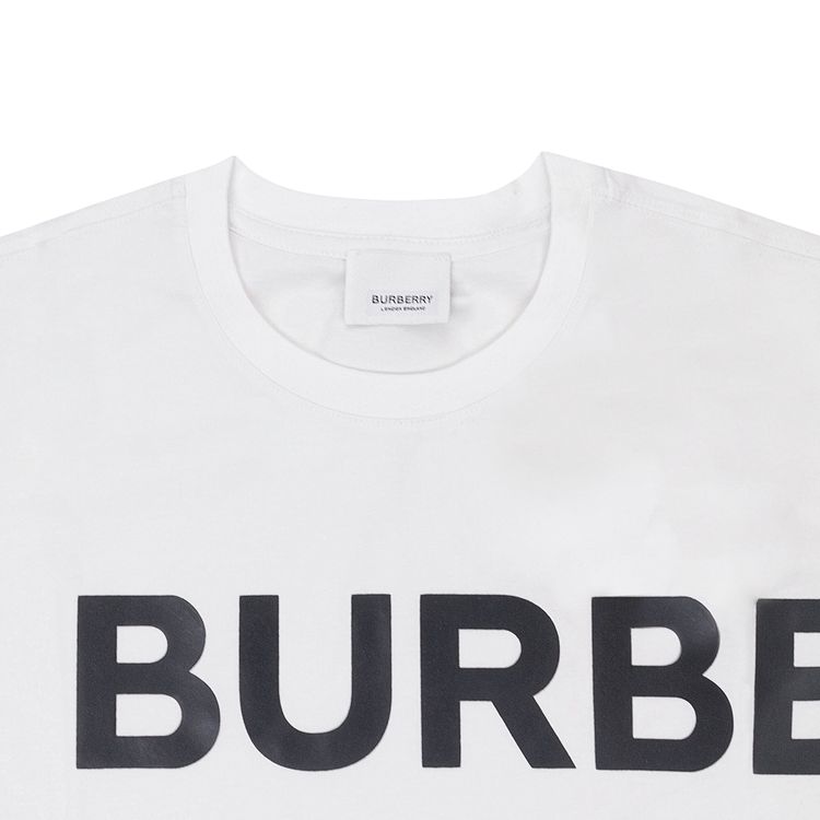 Burberry Logo T Shirt White