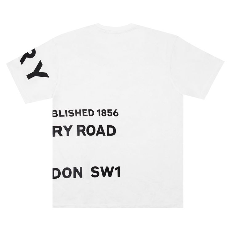 Burberry Logo T Shirt White