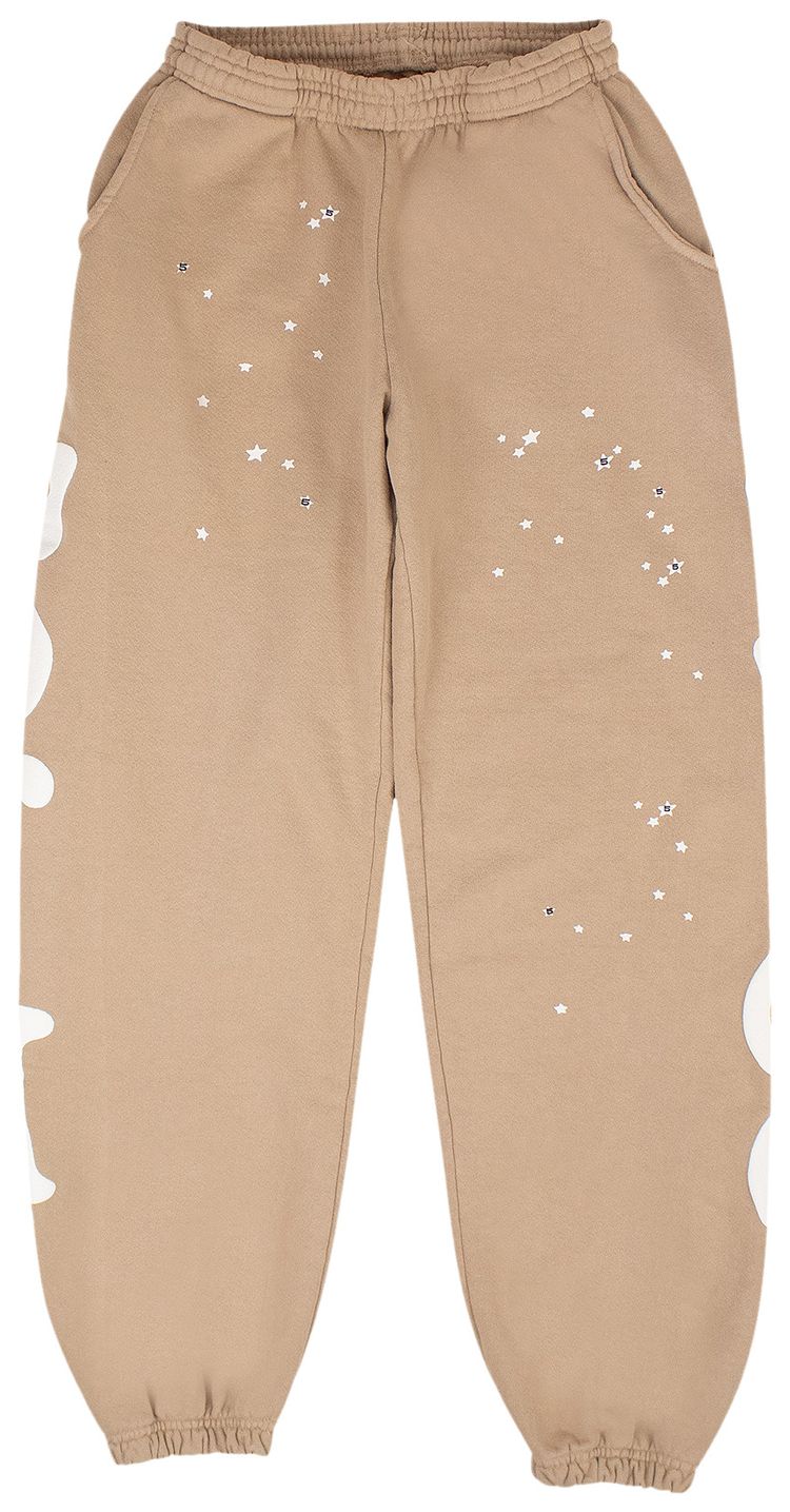 Sp5der Beluga Sweatpants Brown