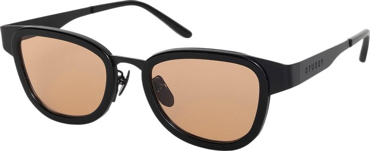 Stussy Vidal Sunglasses BlackAmber