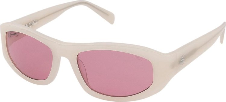 Stussy Landon Sunglasses CreamPink