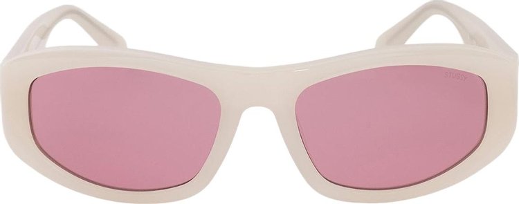 Stussy Landon Sunglasses CreamPink