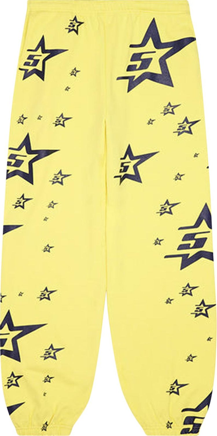 Sp5der 5Star Sweatpants Yellow