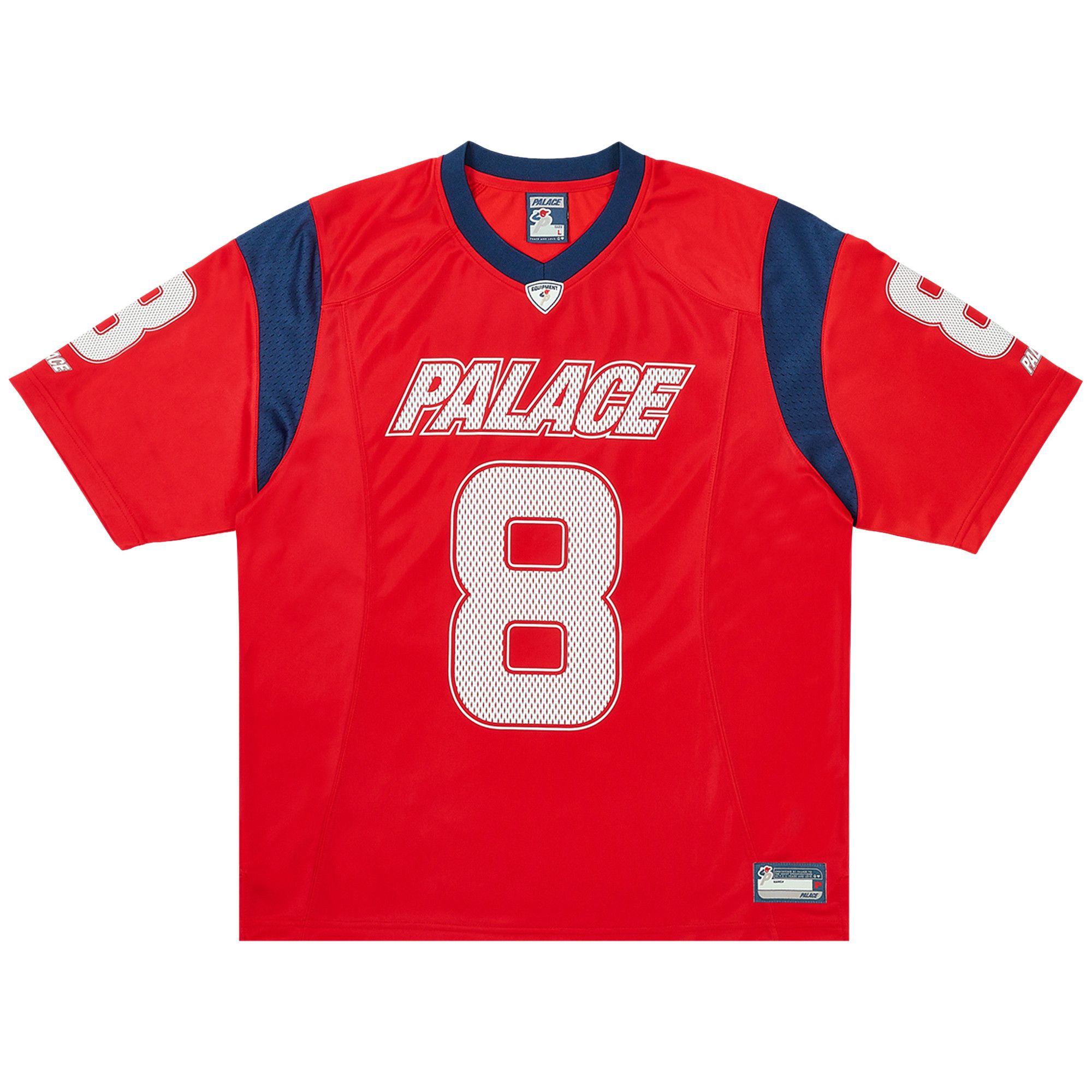 Buy Palace Mesh Team Jersey 'Black' - P26ES003 | GOAT
