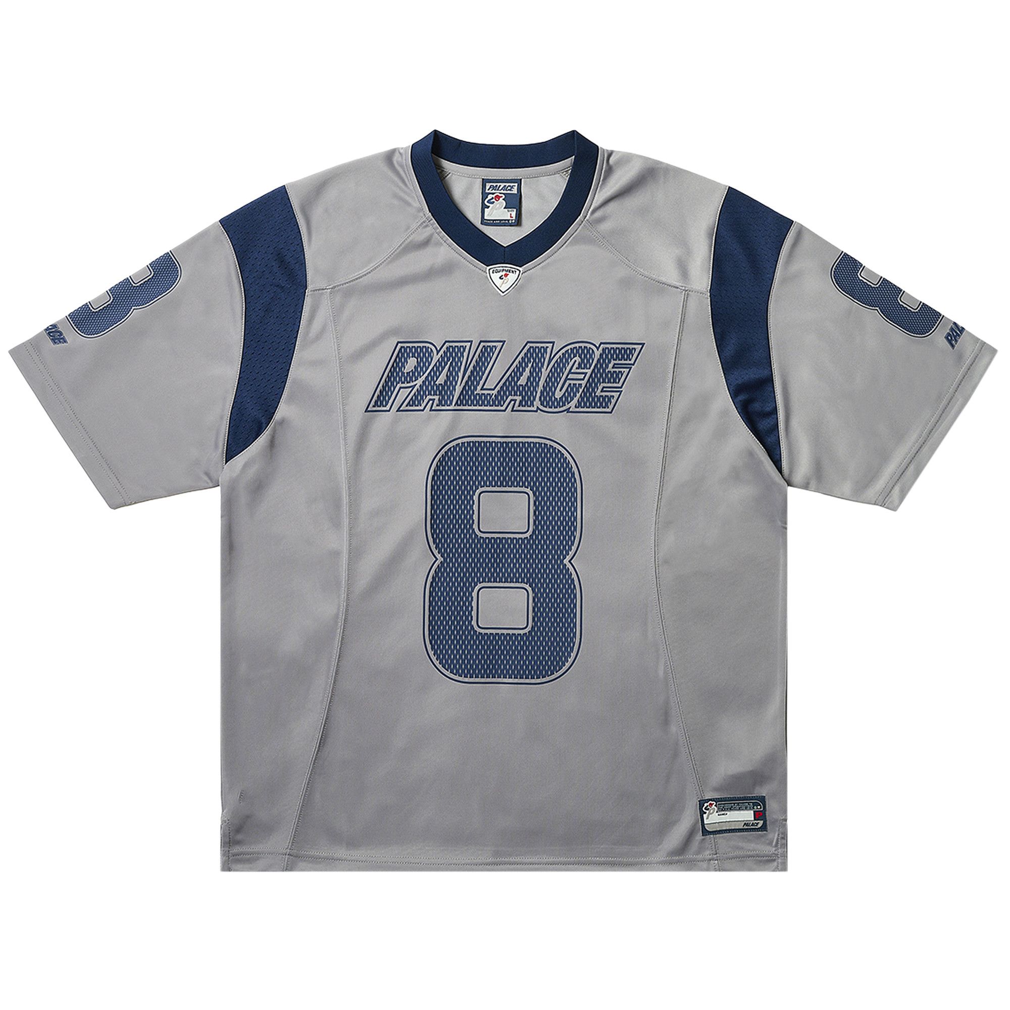 Size xl Palace Mesh Team Jersey 'Grey'