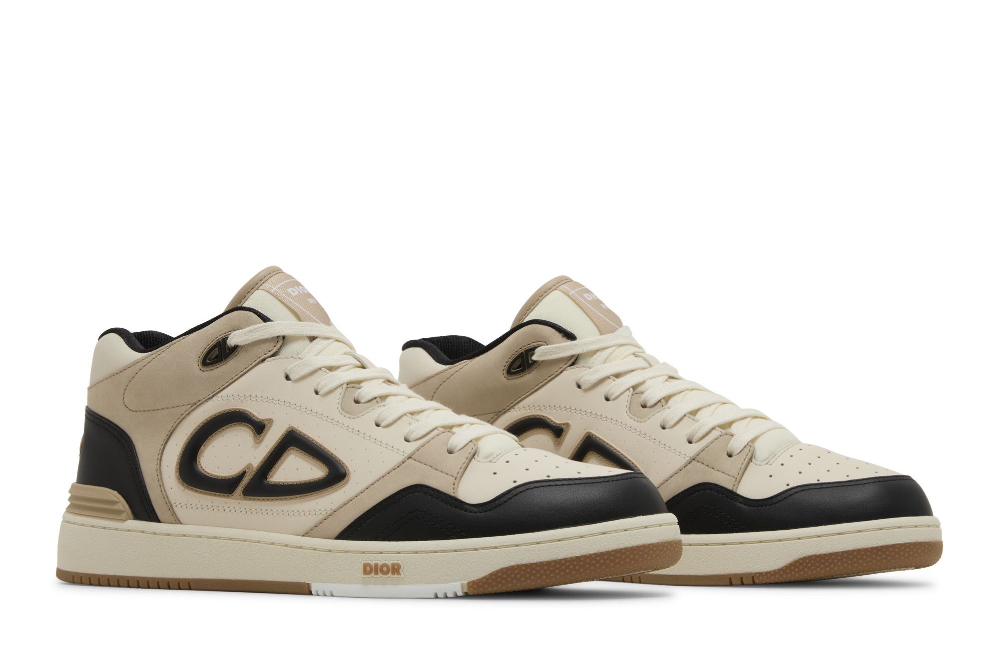 Buy Dior B57 Mid 'Cream Black' - 3SH141ZXT H169 | GOAT