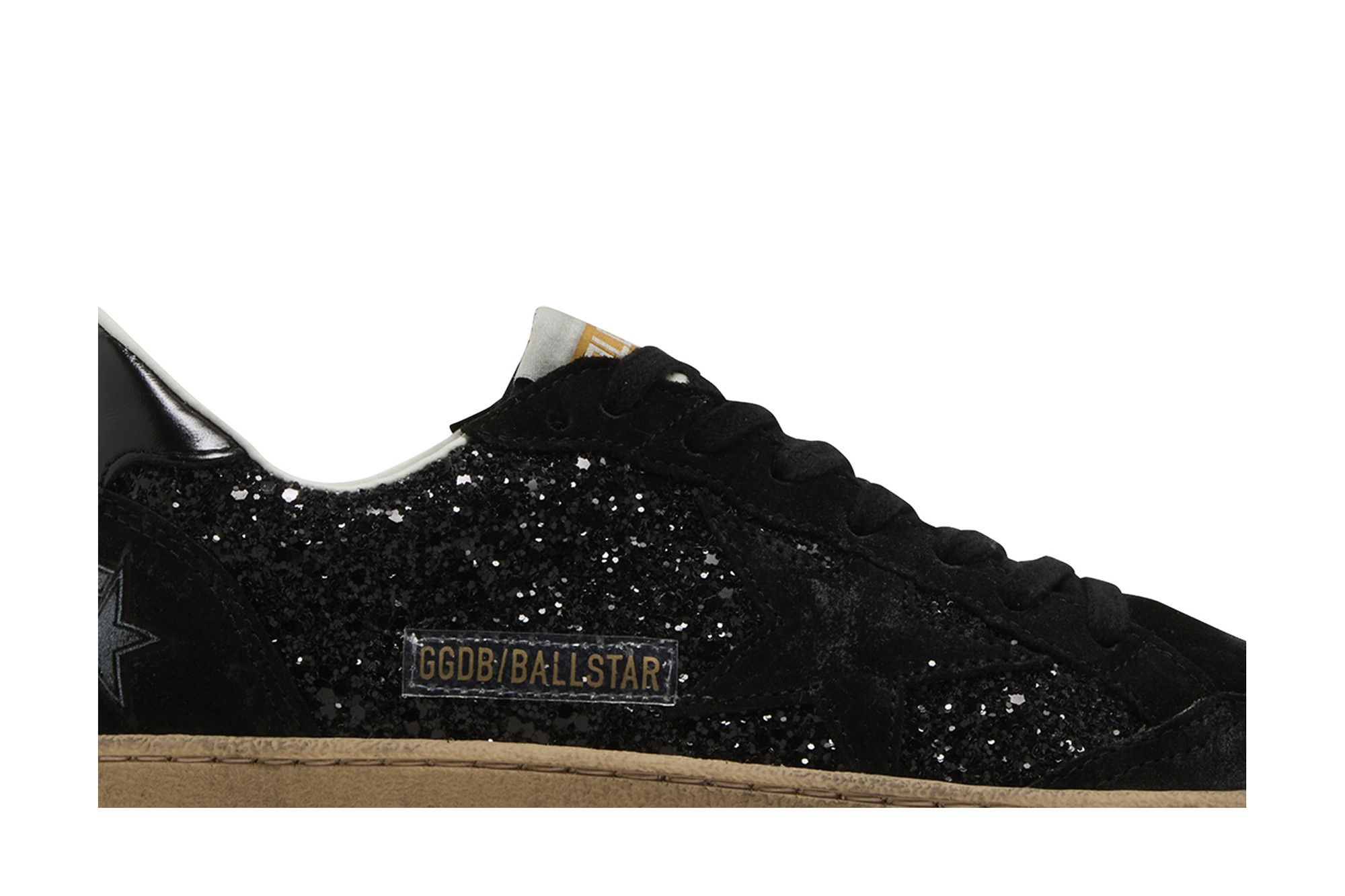 Buy Golden Goose Wmns Ball Star 'Black Glitter' - GWF00117 Buy Golden Goose Wmns Ball Star 'Black Glitter' - GWF00117