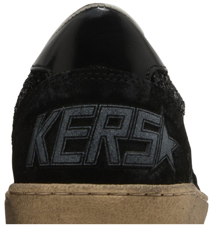 Golden Goose Wmns Ball Star Black Glitter