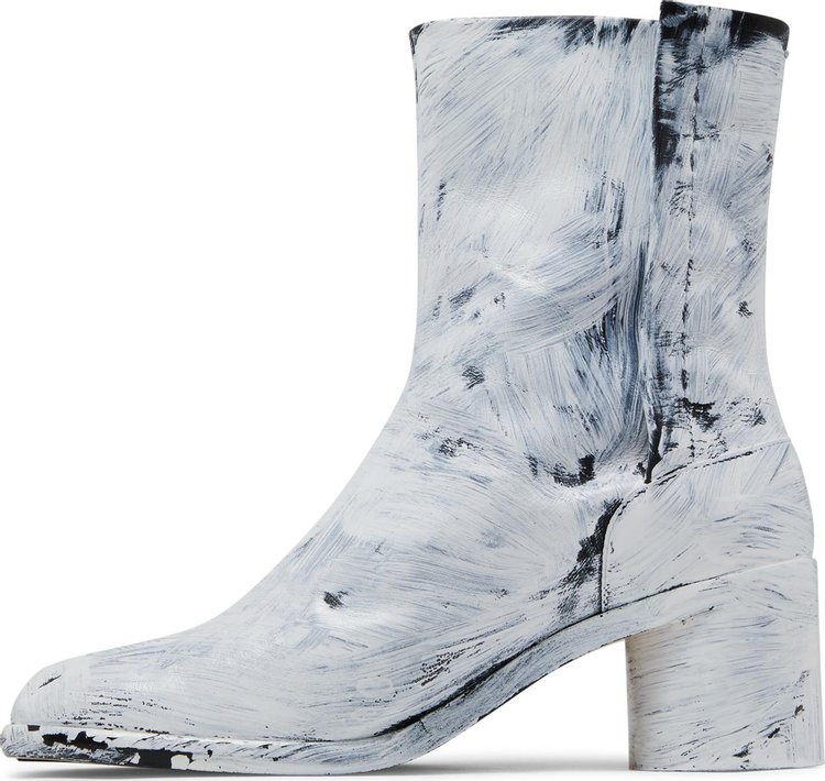 Maison Margiela Tabi Ankle Boot Painted   White