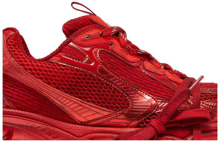 Balenciaga 3XL Sneaker Worn Out   Red