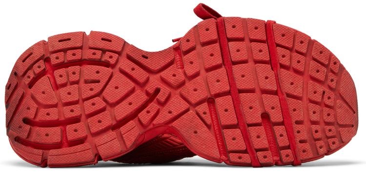 Balenciaga 3XL Sneaker Worn Out   Red