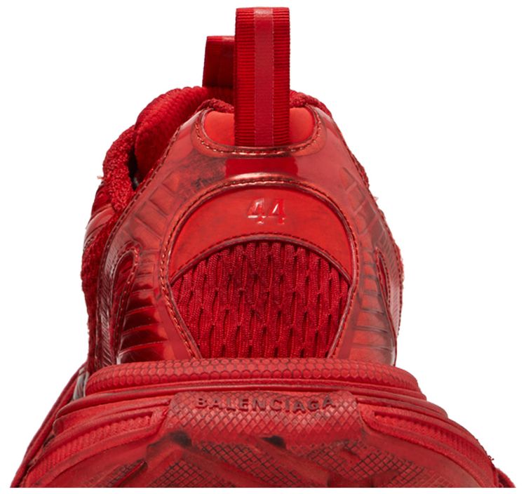 Balenciaga 3XL Sneaker Worn Out   Red