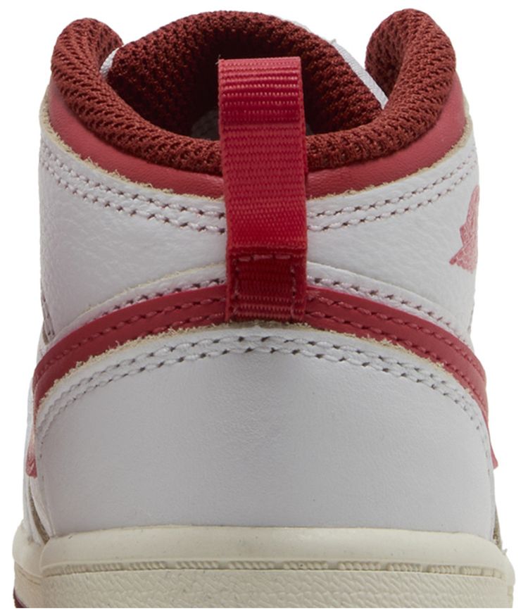 Air Jordan 1 Mid SE TD White Dune Red