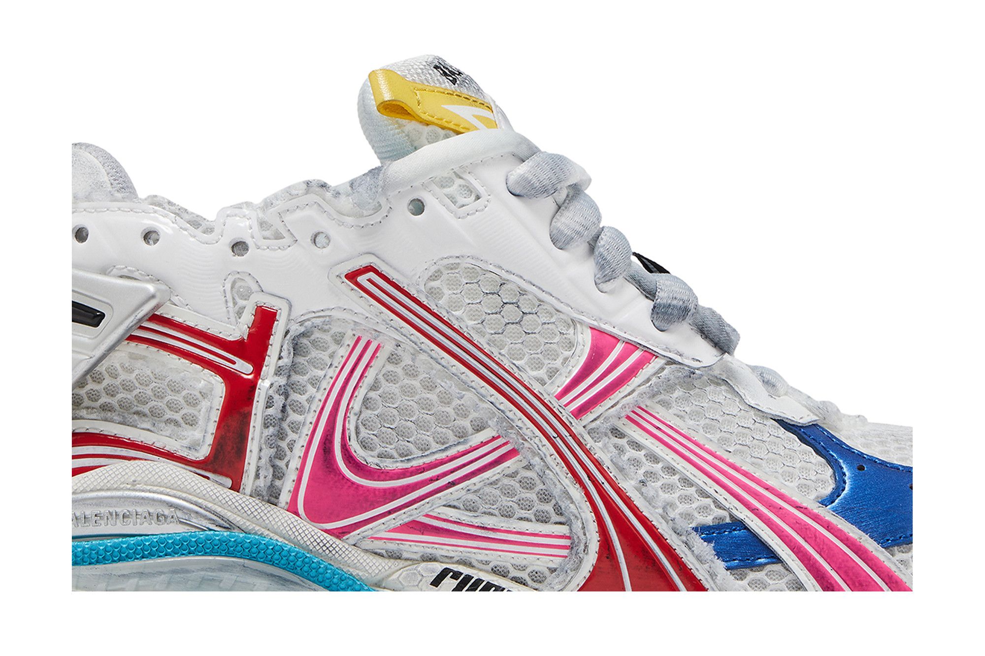 スニーカー BALENCIAGA FW25 'Runner' sneakers (772767W3RBW 9645) Buy Balenciaga Wmns Runner Sneaker 'Worn-Out - White Multi