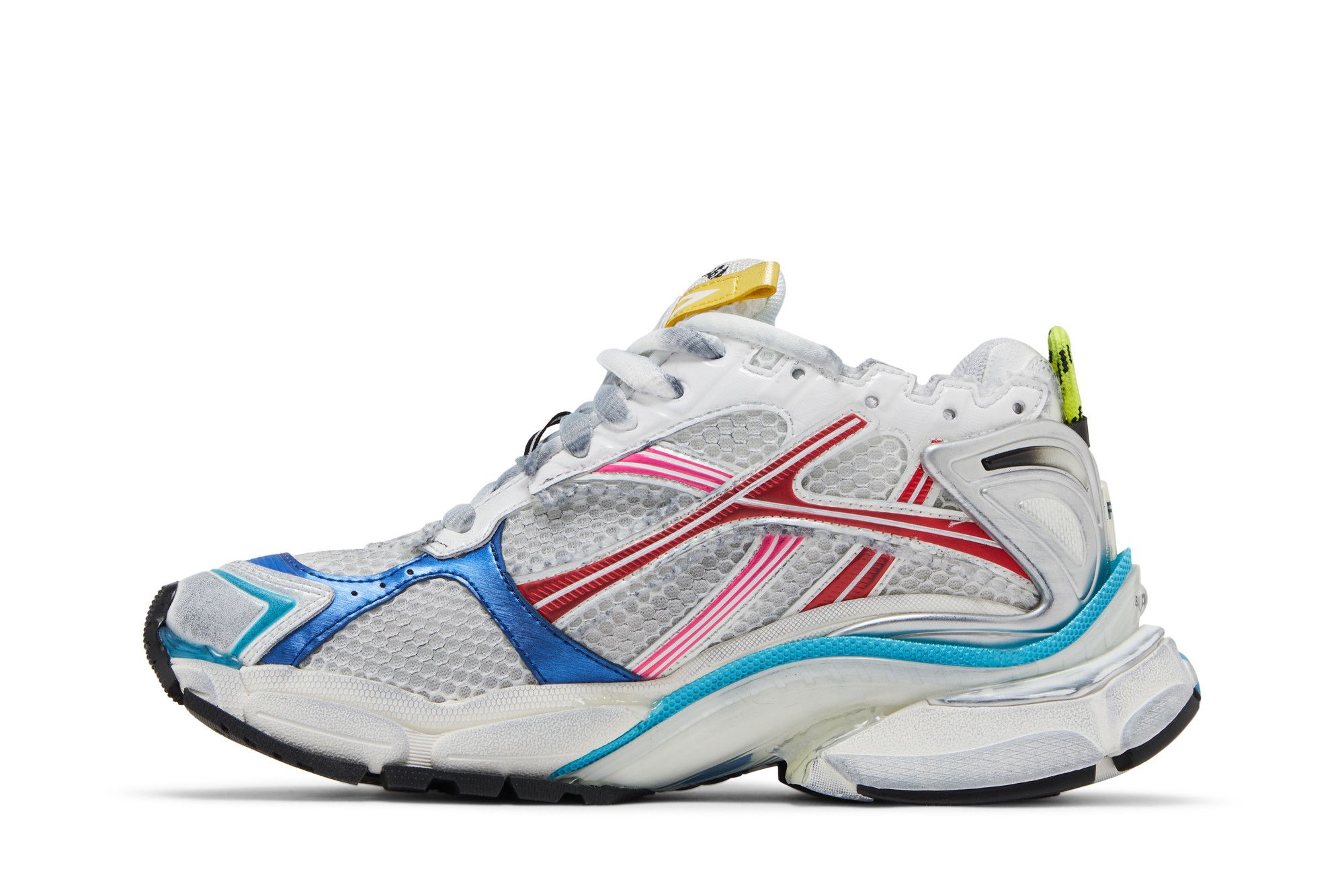 スニーカー BALENCIAGA Woman Sneakers Multicolor 772767W3RBW 9645 Buy Balenciaga Wmns Runner Sneaker 'Worn-Out - White Multi