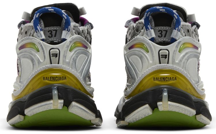 Balenciaga Wmns Runner Sneaker White Multi Color