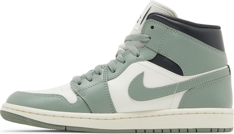 Wmns Air Jordan 1 Mid Jade Smoke