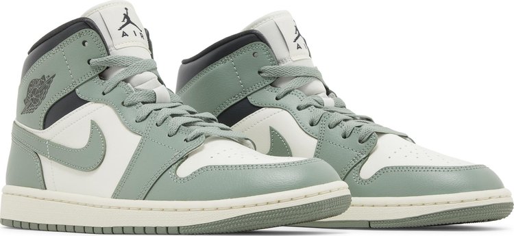 Wmns Air Jordan 1 Mid Jade Smoke