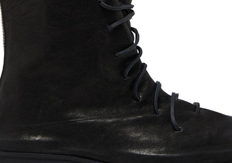 424 Marathon Lace Up High Boot Black