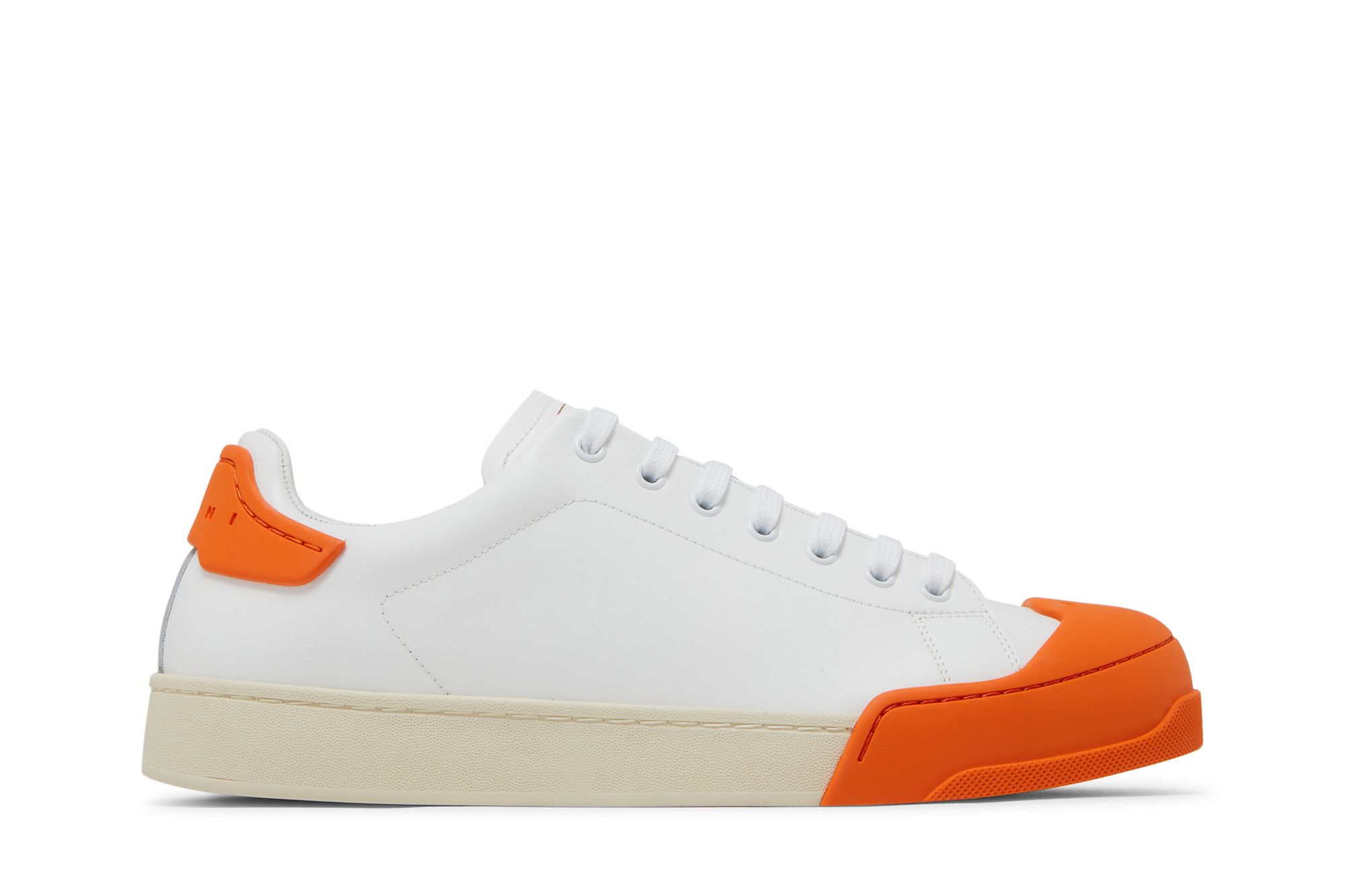 Buy Marni Dada Bumper Sneaker 'Lily White Orange' - SNZU015301