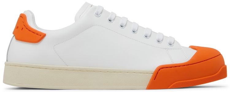 Marni Dada Bumper Sneaker Lily White Orange