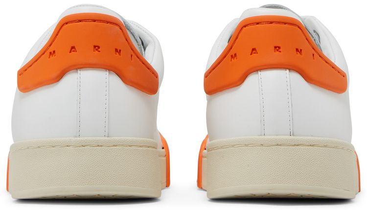 Marni Dada Bumper Sneaker Lily White Orange