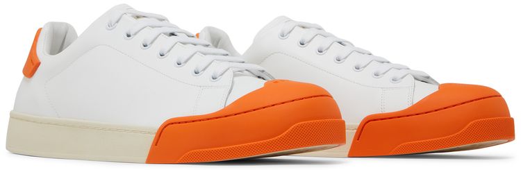 Marni Dada Bumper Sneaker Lily White Orange