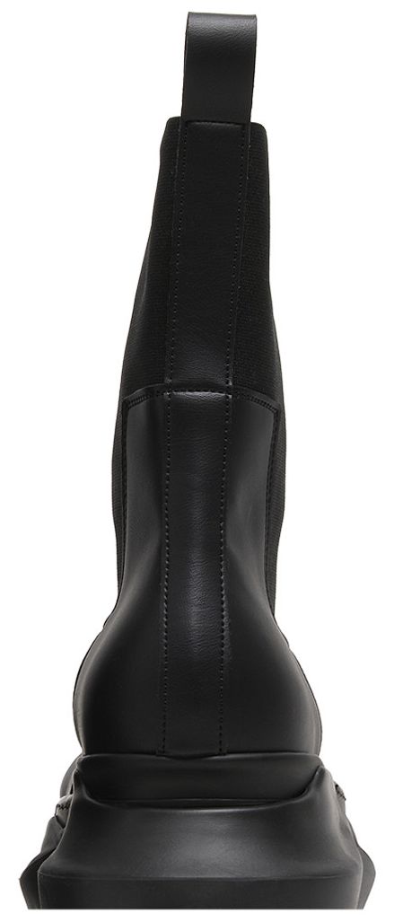 Rick Owens DRKSHDW Strobe Fabrics Beatle Abstract Boots Black