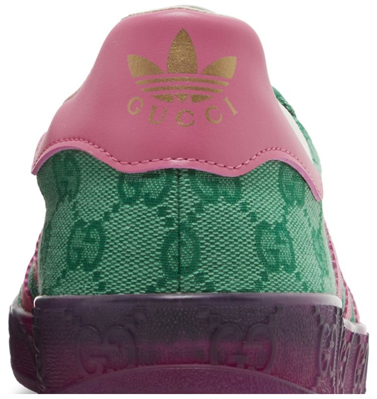 Gucci x adidas Wmns Gazelle Green GG Monogram