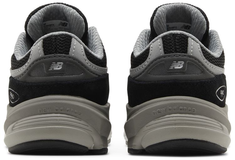 New Balance 990v6 Toddler Black Silver