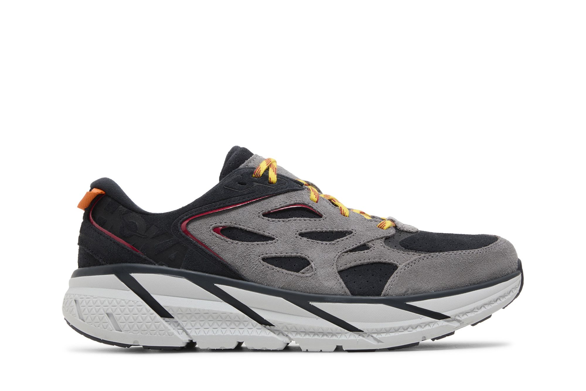 Size 11.5 Clifton L Suede 'Black Lunar Rock'