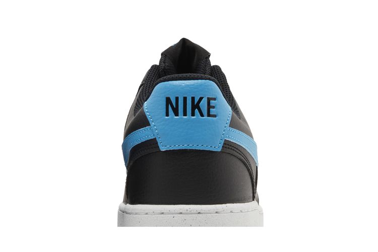 NEW Nike‎ Court Vision Next Nature Low Black Laser Blue NIB Men 11 Women 12.5 Nike Court Vision Next Nature Low Black Laser Blue for Sale  main image 4