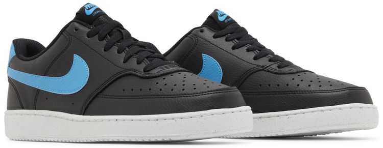 Nike Court Vision Low Next Nature Black Laser Blue