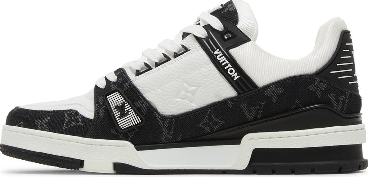 Louis Vuitton Trainer Black Monogram Denim