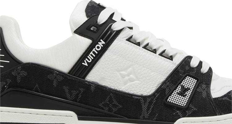 Louis Vuitton Trainer Black Monogram Denim