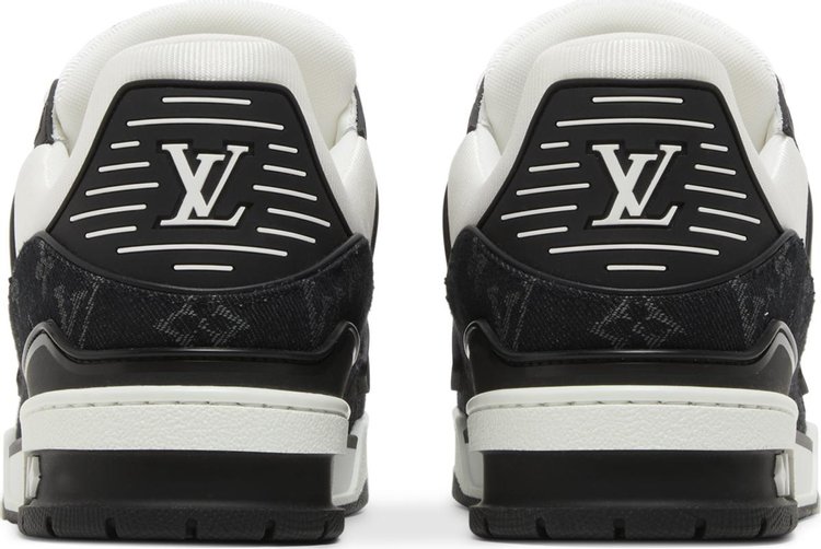 Louis Vuitton Trainer Black Monogram Denim