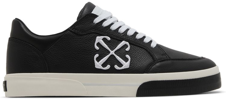Off White New Low Vulcanized Black White