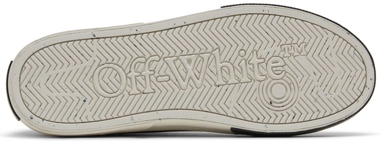 Off White New Low Vulcanized Black White