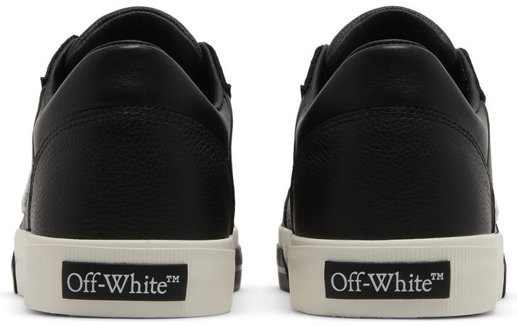 Off White New Low Vulcanized Black White