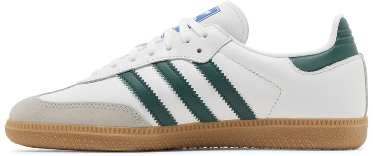 Adidas Samba OG Big Kid White Collegiate Green Gum