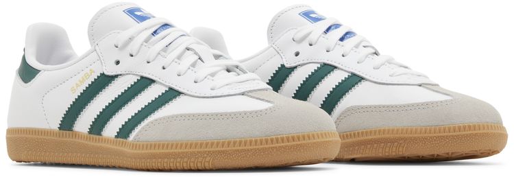 Adidas Samba OG Big Kid White Collegiate Green Gum