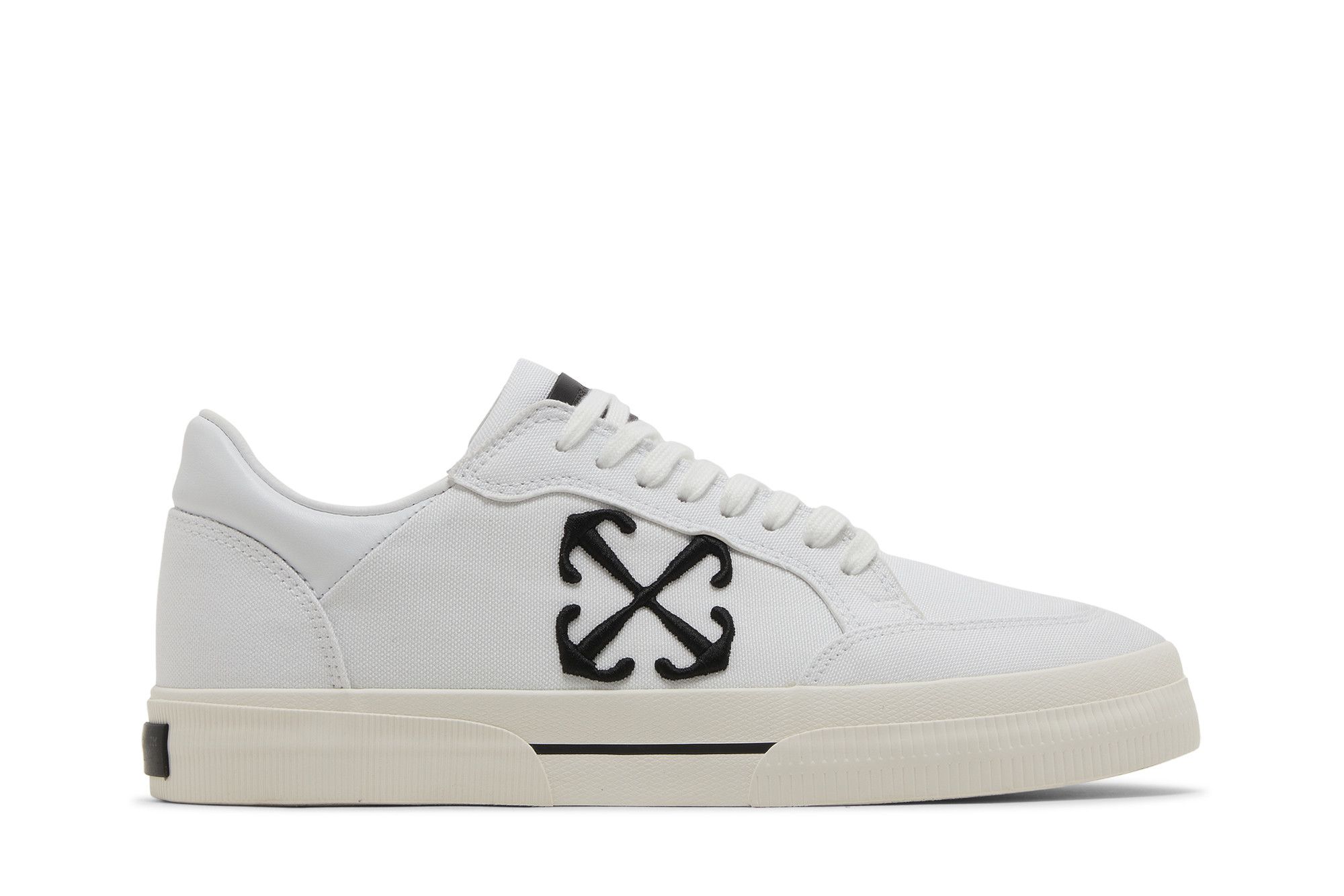 スニーカー Off-White OMIA293S24FAB001 NEW LOW CANVAS Sneakers Buy Off-White New Low Vulcanized 'White' - OMIA293S24FAB001