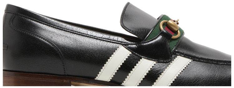 Adidas x Gucci Loafer Black Leather