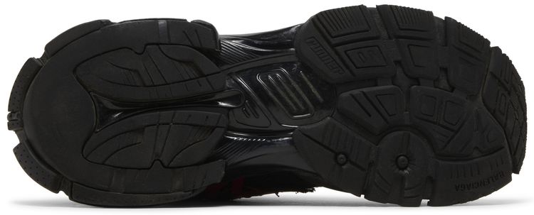Balenciaga Runner Sneaker Graffiti   Black Red