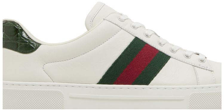 Gucci Wmns Ace White Green Red