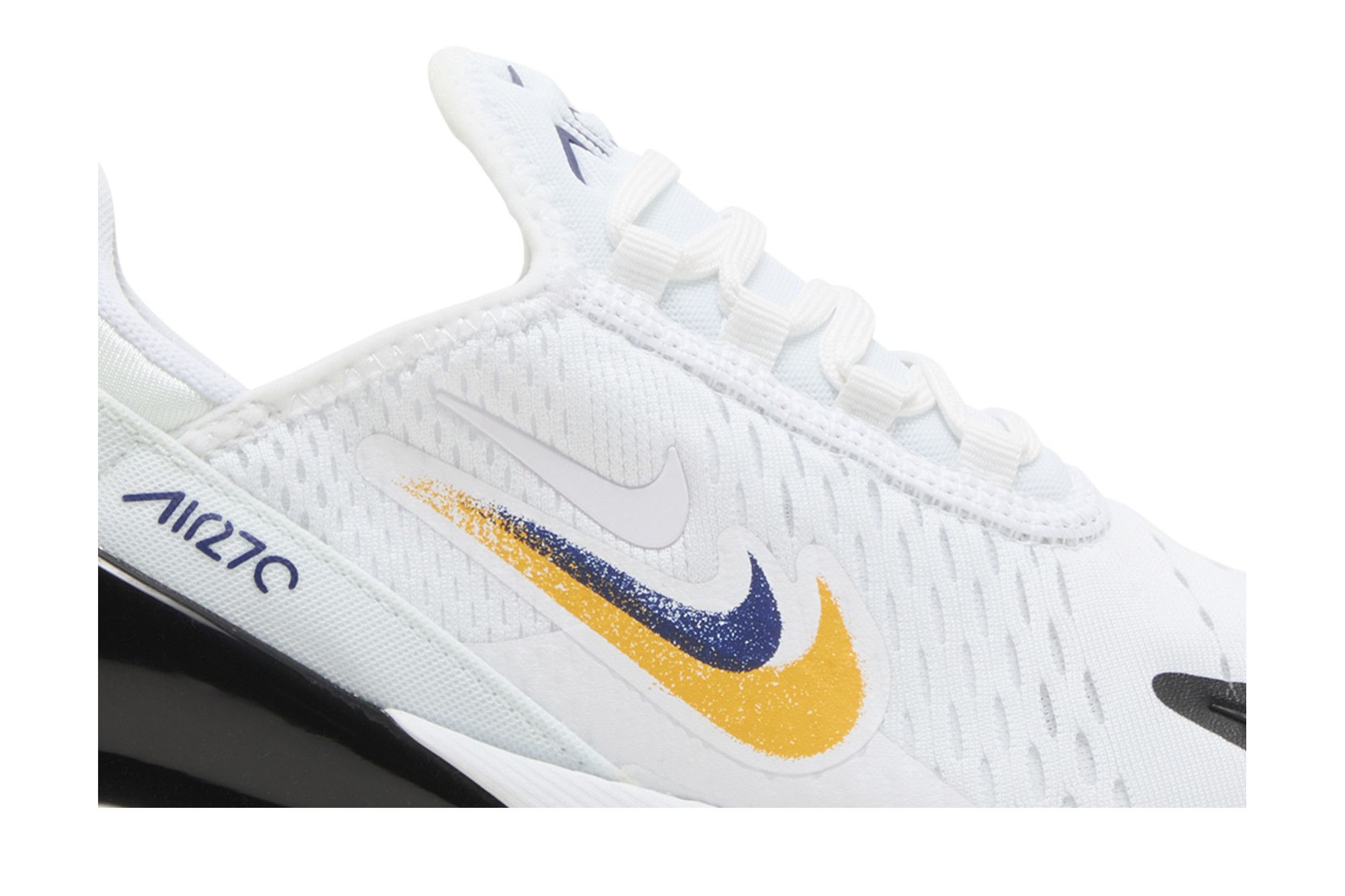Buy Air Max 270 GS Multi Swoosh White University Gold FJ4590 100 GOAT UK